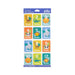Baby Growth Chart Labels | Baby Boy Month Stickers - 12 Pieces/Pkg. (nm8601309)
