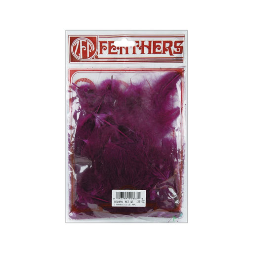 Purple Bird Feathers | Purple Feathers | Purple Marabou Feathers - 3in. to 8in. - .25oz. (nmb704pu)