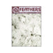 White Mask Feathers | White Feathers | White Turkey Plumage Feathers - 3in to 5in. - .5oz (nmb710w)
