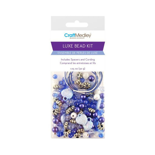 Blue Bead Kit | Blue Jewelry Kit | Blue Acrylic Bead Kit - 30g (nmbd520e)