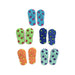 Funky Flip Flops Buttons - 10 Pieces (nmbgtp4340)