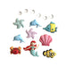 Under The Sea Buttons - 15 Pieces (nmbgtp4336)
