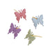 Butterfly Embellishments | Butterfly Brads | Metal Paper Fasteners - Pearl Butterfly - Assorted Colors - 25 Pieces/Pkg. (nmci90699)