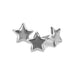 Silver Star Brads | Silver Star Fasteners | Metal Paper Fasteners - Silver Stars - 50 Pieces/Pkg. (nmci92002)