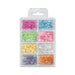 Pastel Sequins | Soft Colored Sequins | Cup Sequin Kit - Baby - 7mm -  .56oz (nmgc457i)