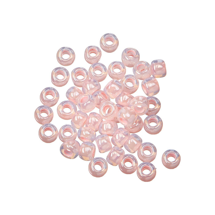 Pink Seed Beads | Tiny Pink Beads | Glass Seed Beads - Pink - 4.54g (nmgsb00145)