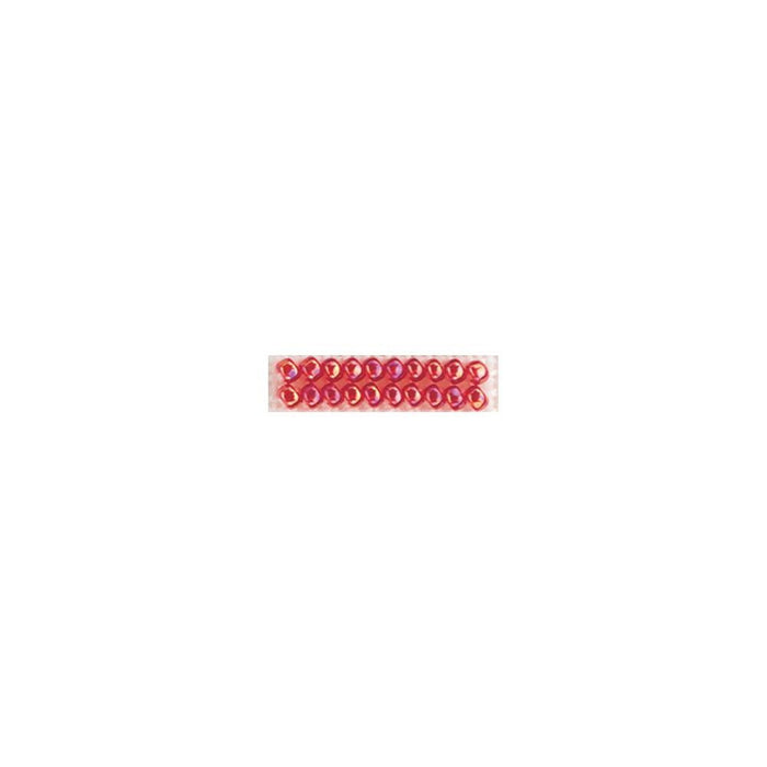 Christmas Red Seed Beads | Tiny Red Beads | Glass Seed Beads - Christmas Red - 4.54g (nmgsb00165)