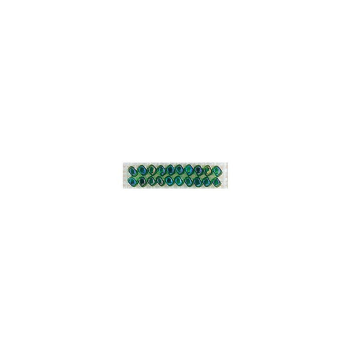 Emerald Green Seed Beads | Tiny Emerald Green Beads | Glass Seed Beads - Emerald - 4.54g (nmgsb00332)