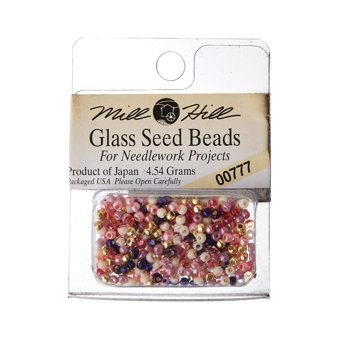 Rainbow Seed Beads | Tiny Potpourri Beads | Glass Seed Beads - Potpourri - 4.54g (nmgsb00777)