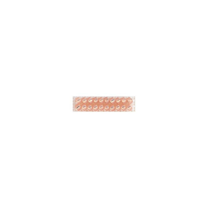 Light Orange Seed Beads | Tiny Orange Glass Beads | Glass Seed Beads - Shimmering Apricot - 2.85g (nmgsb02035)