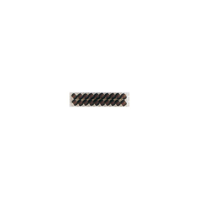 Mocha Seed Beads | Tiny Dark Chocolate Beads | Glass Seed Beads - Matte Chocolate - 4g (nmgsb02050)