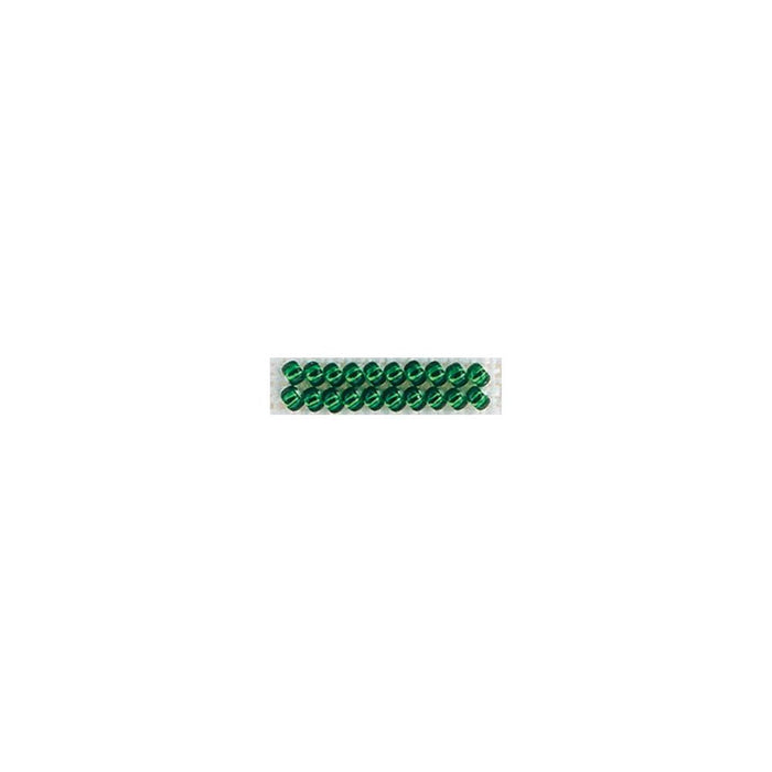 Green Seed Beads | Tiny Dark Green Beads | Glass Seed Beads - Brilliant Green - 4g (nmgsb02055)