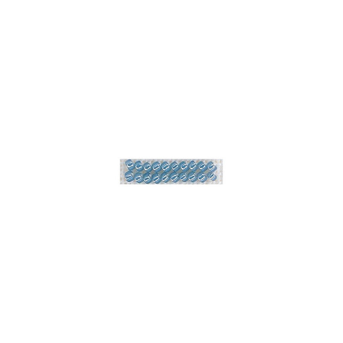 Blue Seed Beads | Tiny Smoke Blue Beads | Glass Seed Beads - Shimmering Sea - 2.85g (nmgsb02087)