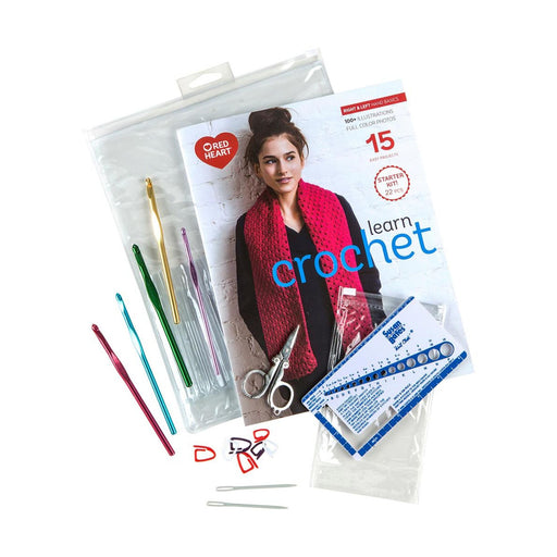 Beginner Crochet Kit | Easy Crochet Kit | Learn Crochet! Kit - 15 Projects Designed To Make Learning Easier! (nmk17370)