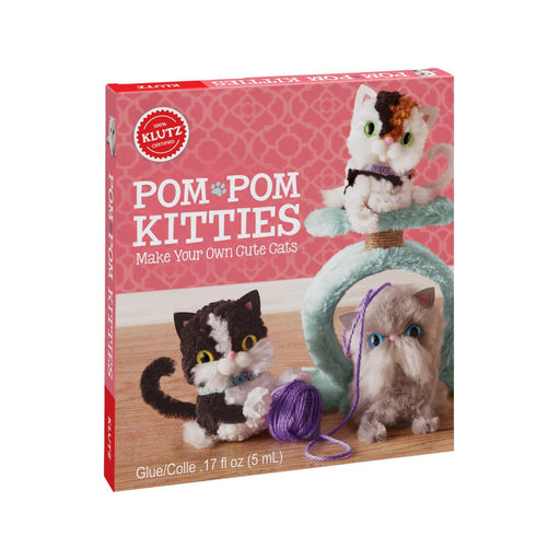 DIY Cats | DIY Kittens | DIY Kitties | Klutz(r) Pom-Pom Kitties Kit - Make Your Own Cute Cats (nmk810643)