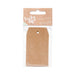 Kraft Tags, Kraft Hanging Tags - Rectangle - 1.75in. x 3in. - 12 Pieces/Pkg. (nmldb1028)