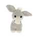Donkey Craft Kit | DIY Donkey | Donkey Joe - Biscuit - Amigurumi DIY Kit with Eco Barbante Yarn - Intermediate Skill Level (nmpak12030)