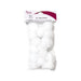 White Puff Balls | White Pom Poms | White Craft Pompoms - 1.5in. - 15 Pieces/Pkg. (nmpom1hlf00804)
