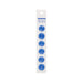 Basic Blue Buttons, Blue Buttons - 2 Hole - 9/16in. - 6 Pieces/Pkg. (nmsl956A)