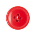 Round Red Buttons, Red Embellishment, Red Buttons - 4-Hole - 3/4in. - 3 Pieces/Pkg. (nmsl142)