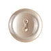 Round Beige Buttons, Neutral Fastener, Pearl Beige Buttons - 3/4in. - 5 Pieces/Pkg. (nmsl169)