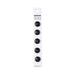 Small Black Buttons, Black Buttons - 4 Hole - 9/16in. - 5 Pieces/Pkg. (nmsl185)