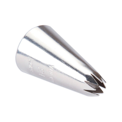 Wilton Shell Tip | Open Star Icing Tip | #21 Open Star Decorating Tip - 1 Piece (nmw41821)