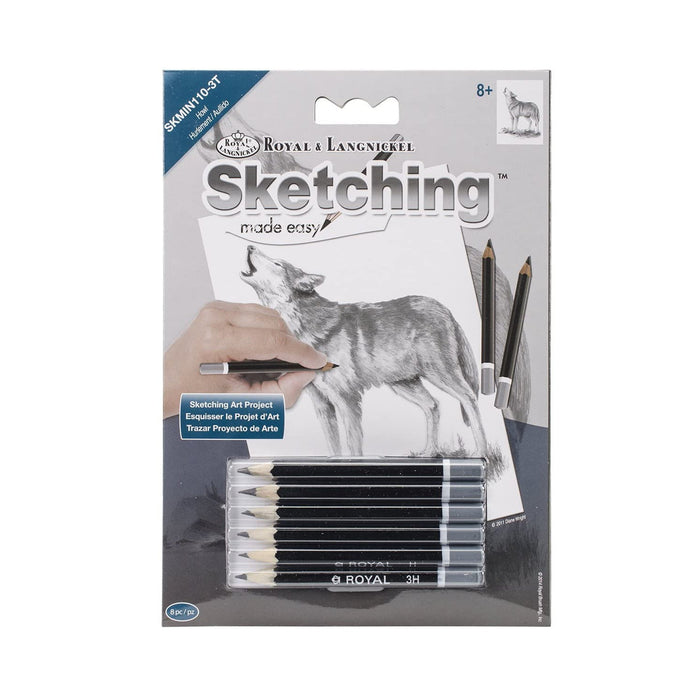 Sketching Made Easy Kit - Howl - 5in. x 7in. (norskmin1103t)