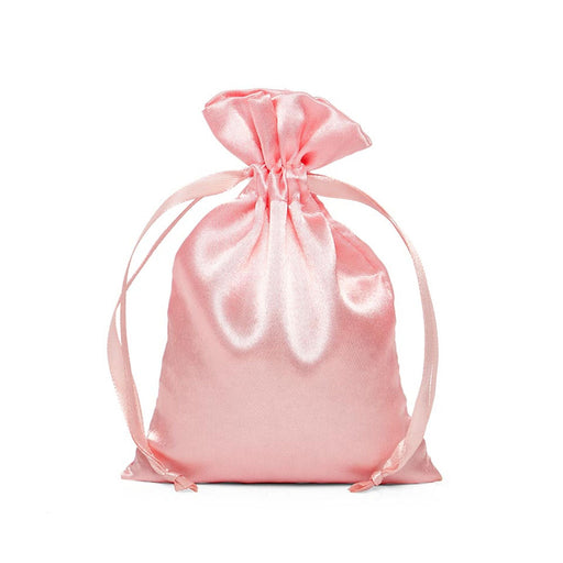 Pink Satin Pouch | Small Pink Pouch | Light Pink Satin Bags - 3in. x 4in. - 30 Pieces/Pkg. (pm09200201)