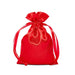 Red Satin Pouch | Small Red Pouch | Red Satin Bags - 3in. x 4in. - 30 Pieces/Pkg. (pm09200204)