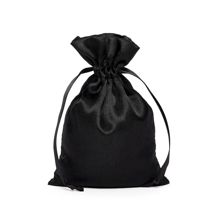 Black Satin Pouch | Small Black Pouch | Black Satin Bags - 2in. x 2.5in. - 30 Pieces/Pkg. (pm09200106)