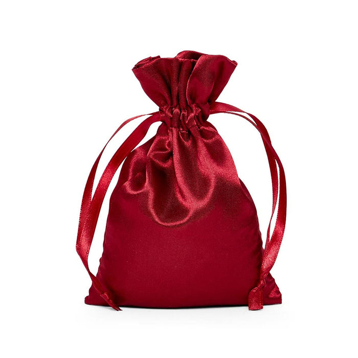 Red Satin Pouch | Small Red Pouch | Ruby Red Satin Bags - 3in. x 4in. - 30 Pieces/Pkg. (pm09200232)