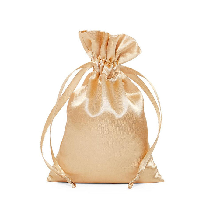 Toffee Satin Pouch | Small Toffee Pouch | Toffee Satin Bags - 3in. x 4in. - 30 Pieces/Pkg. (pm09200249)