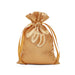 Gold Satin Pouch | Small Gold Pouch | Old Gold Satin Bags - 3in. x 4in. - 30 Pieces/Pkg. (pm09200253)