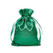 Emerald Satin Pouch | Small Emerald Pouch | Emerald Green Satin Bags - 3in. x 4in. - 30 Pieces/Pkg. (pm09200260)