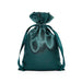 Green Satin Pouch | Small Green Pouch | Hunter Green Satin Bags - 3in. x 4in. - 30 Pieces/Pkg. (pm09200272)