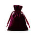 Wine Velvet Bags | Wine Velvet Pouches | Wine Velvet Fabric Bag - 3in. x 4in. - 20 Pieces/Pkg. (pm09230231)