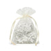 Ivory Favor Bags | Sheer Ivory Bags | Ivory Organza Bags - 2in. x 3in. - 30 Pieces/Pkg. (pm09870052)