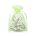 Pastel Green Favor Bags | Sheer Green Bags | Celery Green Flat Organza Bags - 3in. x 4in. - 30 Pieces/Pkg. (pm09870166)