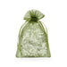 Olive Green Favor Bags | Sheer Green Bags | Moss Green Organza Bags - 3in. x 4in. - 30 Pieces/Pkg. (pm09870169)