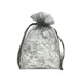 Pewter Favor Bags | Sheer Grey Bags | Pewter Flat Organza Bags - 3in. x 4in. - 30 Pieces/Pkg. (pm09870197)