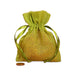 Green Woven Favor Bag | Green Muslin Bag - Moss Green - 4in. x 5in. - 12 Pieces/Pkg. (pm09926269)