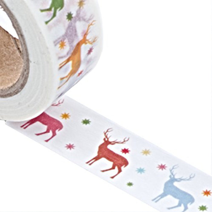 Deer in Forest Washi Tape - 9/16in. X 10 Yards (pm34380803)