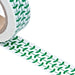 White with Green Leaf Washi Tape - 9/16in. X 10 Yards (pm34381002)