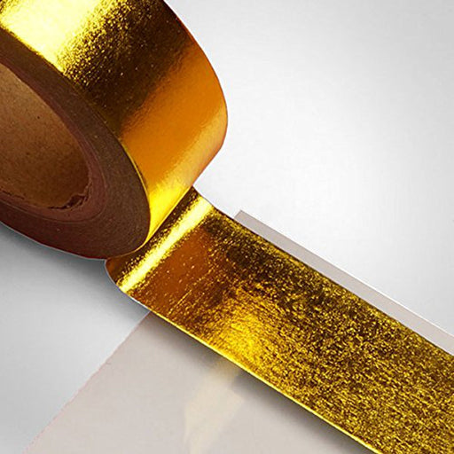 Gold Washi Tape - Metallic Gold - 9/16in. X 10 Yards (pm34450107)