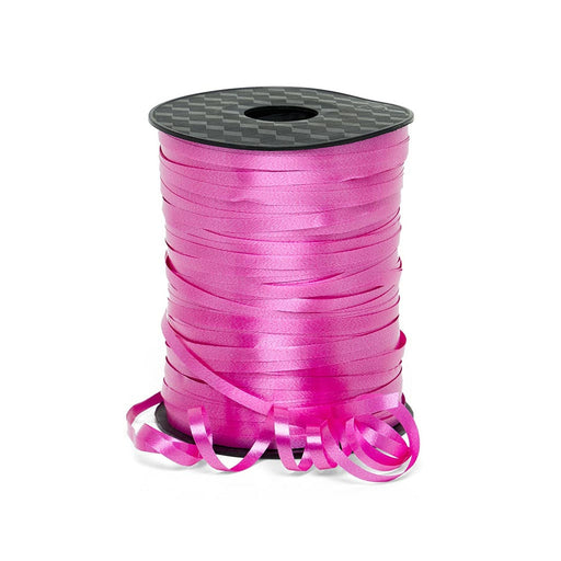 Cerise Balloon Ribbon | Cerise Curly Bows | Cerise Smooth Finish Curling Ribbon - 3/16in. x 500 Yds (pm44300233)