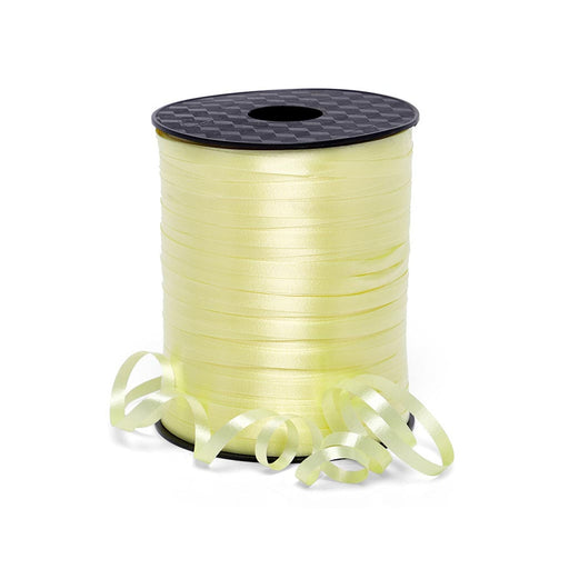 Yellow Balloon Ribbon | Yellow Gift Basket Ribbon | Yellow Smooth Finish Curling Ribbon - 3/6in. x 500 Yds (pm44300250)