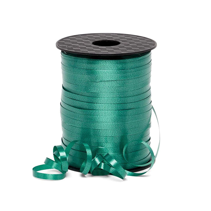 Teal Balloon Ribbon | Teal Curly Bows | Teal Smooth Finish Curling Ribbon - 3/16in. x 500 Yds (pm44300274)