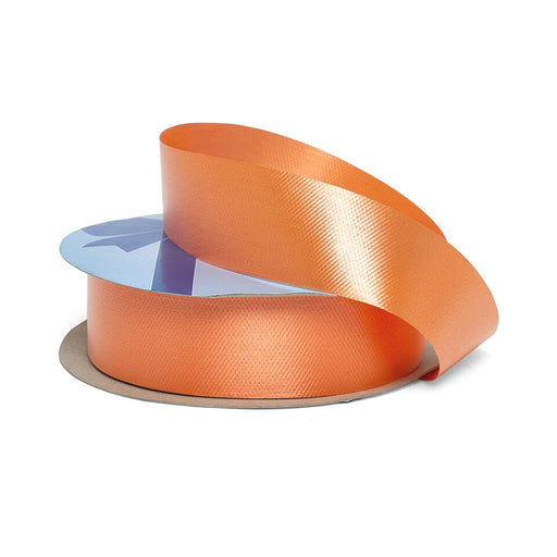 Textured Orange Ribbon | Big Orange Bows | Orange Embossed Poly Ribbon - 1 7/16in. x 100 Yards (pm44312440)