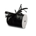 Black Raffia Ribbon | Black Colored Raffia | Colored Matte Raffia Ribbon - Black - 1/4in. x 100 Yds (pm4434820)